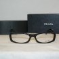Brand New Prada Shiny Black Eyeglasses: Mod. VPR 09M (1AB-1O1) & Case