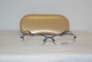 Brand New Caviar Blue Eyeglasses: Mod. 2124 & Case