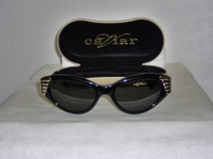 Brand New Caviar Black Sunglasses: Mod. 3428 & Case
