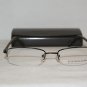New BCBG Maxazria Black Eyeglasses: Mod. Cyprus 52-18 & Case