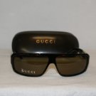 Brand New Gucci Olive Amber Sunglasses: Mod. 1561 & Case