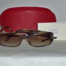 B. New Giorgio Armani Brown Sunglasses: Mod. 299 & Case