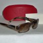B. New Giorgio Armani Brown Sunglasses: Mod. 299 & Case