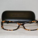 Brand New Ralph Lauren Leopard Eyeglasses: Mod. 6070 (5299) 52-15 & Case