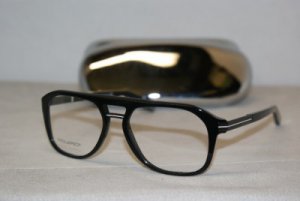 Brand New DSquared2 Shiny Black Eyeglasses: Mod. DQ5011 (001) 53-15 & Case