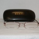Brand New Gucci Burgundy Eyeglasses: Mod. 1765 & Case
