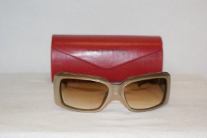 Brand New Valentino Beige Sunglasses: Mod. 5449 & Case