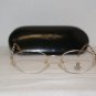 New Fendi Champagne Eyeglasses: Mod. F64 49-18 & Case