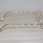 New Fendi Champagne Eyeglasses: Mod. F64 49-18 & Case