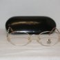 New Fendi Champagne Eyeglasses: Mod. F64 49-18 & Case