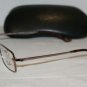 Brand New Ray Ban Shiny Brown Eyeglasses: Mod. 6205 (2531) 51-17 & Case