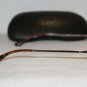 Brand New Ray Ban Shiny Brown Eyeglasses: Mod. 6205 (2531) 51-17 & Case
