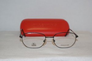 B. New Valentino Black Eyeglasses: Mod. 1045 & Case