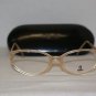 Brand New Fendi Apricot Eyeglasses: Mod. F61 & Case