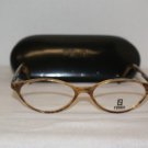 B. New Fendi Toffee Eyeglasses: Mod. F92 51-16 & Case