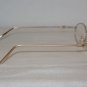 New Fendi Tortoise Eyeglasses: Mod. F80 48-18 & Case