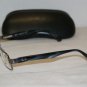 Brand New Ray Ban Shiny Gunmetal Eyeglasses: Mod. 6051 (2502) 51-18 & Case