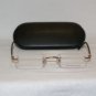 B. New Donna Karan Copper Eyeglasses: Mod. 3521 & Case