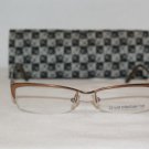 New Liz Claiborne Nutmeg Eyeglasses: Mod. 257 & Case