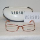 B. New Versus Shiny Orange Eyeglasses: Mod. 7054 & Case