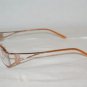 B. New Versus Shiny Orange Eyeglasses: Mod. 7054 & Case