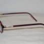 B. New Fendi Amethyst Eyeglasses: Mod. 85 50-18 & Case