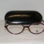 B. New Fendi Amethyst Eyeglasses: Mod. 85 50-18 & Case