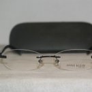 Brand New Anne Klein Black Eyeglasses: Mod. AK 9123 (490) 51-17 & Case