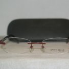 Brand New Anne Klein Burgundy Eyeglasses: Mod. AK 9123 (570) 51-17 & Case