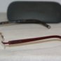 Brand New Anne Klein Burgundy Eyeglasses: Mod. AK 9123 (570) 51-17 & Case