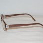 Brand New Fendi Light Brown Eyeglasses: Mod. 568 & Case