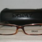 Brand New DKNY Havana Eyeglasses: Mod. DY 4586 (3369) 51-16 & Case