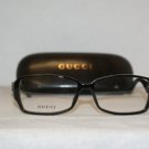 Brand New Gucci Shiny Black Eyeglasses: Mod. 3022 (584) & Case