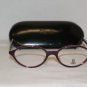 Brand New Fendi Amethyst Eyeglasses: Mod. 85 & Case