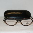 B. New Fendi Espresso Eyeglasses: Mod. 85 50-18 & Case