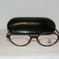 B. New Fendi Espresso Eyeglasses: Mod. 85 50-18 & Case