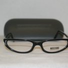 Brand New Moschino Shiny Black Eyeglasses: Mod. 3675-V-B (95) & GB Case