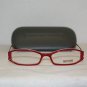 Brand New Moschino Dark Red Eyeglasses: Mod. 3662-V (493) & GB Case