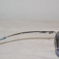 New Fendi Shiny Palladium Sunglasses: Mod. 255 & Case