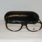 Brand New Fendi Ebony Eyeglasses: Mod. F 61 & Case