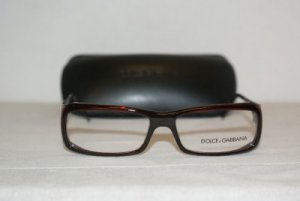 Brand New Dolce & Gabbana Dark Red Eyeglasses: Mod. 5002-B (536) 51-14 & Case