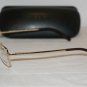 Brand New Dolce & Gabbana Shiny Gold Eyeglasses: Mod. 1177 (02) 52-17 & Case