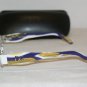Brand New Dolce & Gabbana Silver Eyeglasses: Mod. 1182 (345) 50-16 & Case