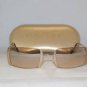 Brand New Caviar Gold Sunglasses: Mod 2260 C21 & Case