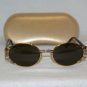 B. New Caviar Silver & Gold Sunglasses: Mod. 8159 &Case