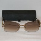 Brand New Cazal Shiny Gold Sunglasses: Mod. 925 & Case
