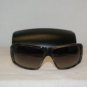 Brand New Calvin Klein Dark Grey Horn Sunglasses: Mod. 968 & Case