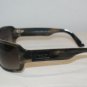 Brand New Calvin Klein Dark Grey Horn Sunglasses: Mod. 968 & Case