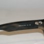 Brand New Calvin Klein Dark Grey Horn Sunglasses: Mod. 968 & Case