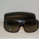 Brand New Calvin Klein Dark Tortoise Sunglasses: Mod. 3071 & Case